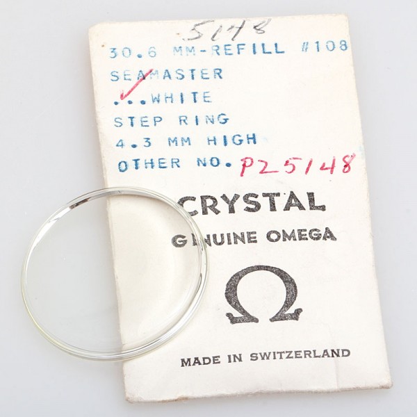 Omega Uhrenglas Crystal PZ5148 - CRY 2552 für Omega Constellation