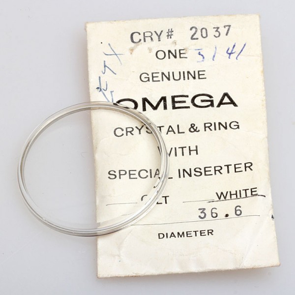 Omega Uhrenglas Crystal PZ5141 - für Omega Chronostop 145.007