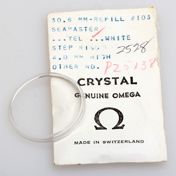 Omega Uhrenglas Crystal PZ5138 - für Omega Constellation 168.046