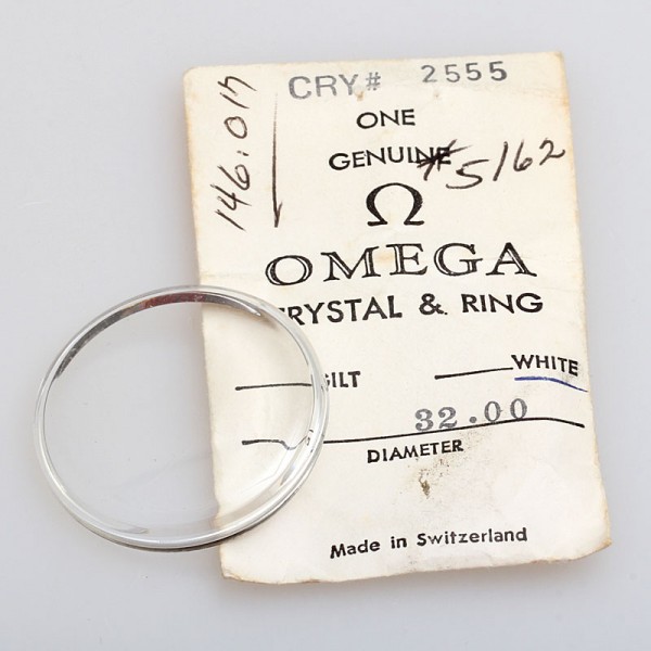 Omega Uhrenglas Crystal PZ5162 - für Omega Chronograph 146.017